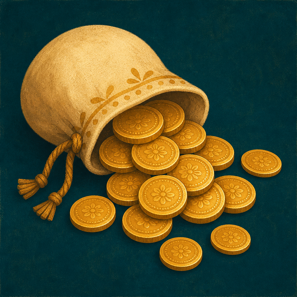 Gold coins
